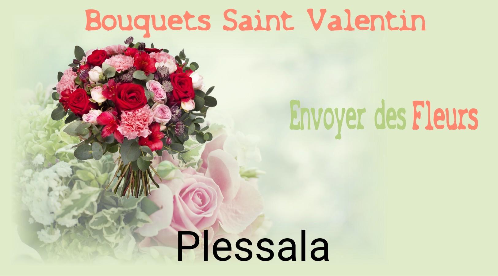 Roses de Saint-Valentin livrées à Plessala